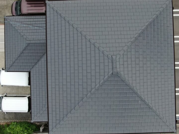 岡山市中区N様｜高級フッ素屋根塗装