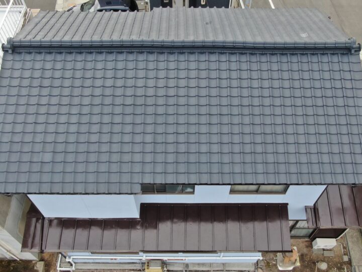 岡山市南区Ｆ様｜屋根シリコン塗装
