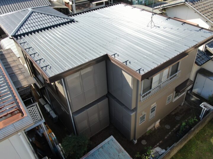 岡山市南区K様｜屋根ハイクラスシリコン塗装