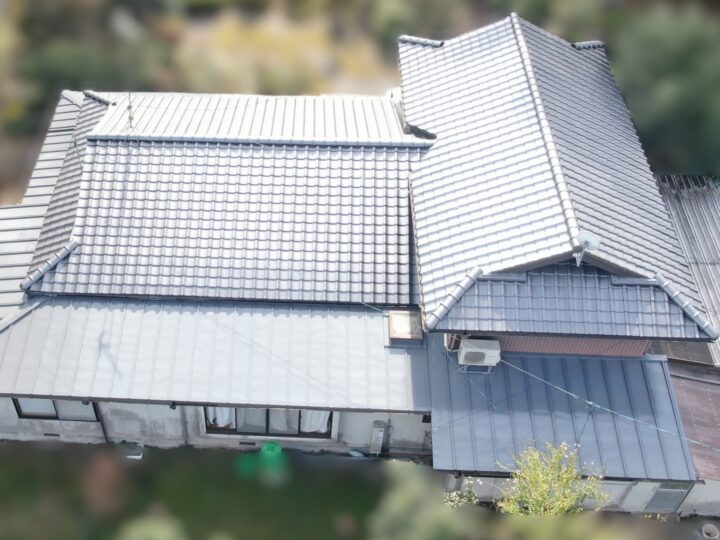 24026_岡山県津山市Ｔ様｜屋根葺き替え＆シリコン塗装工事