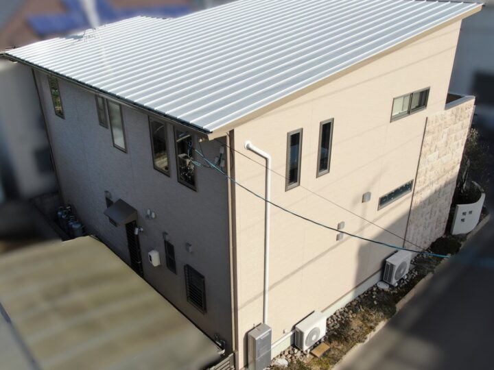 25003_岡山市中区Ｉ様｜屋根無機ハイブリッド塗装工事