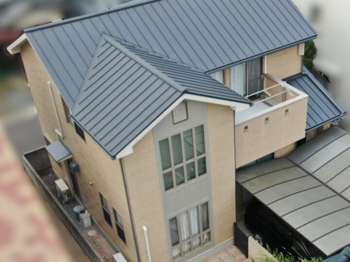 25019_岡山市北区Ａ様｜屋根カバー工法