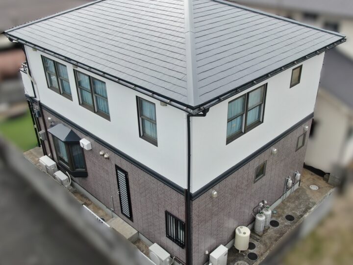 25029_岡山市南区N様　屋根ハイクラスフッ素塗装