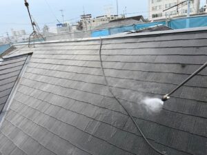 高圧洗浄｜屋根塗装岡山
