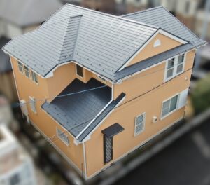 屋根遮熱フッ素塗装工事｜25034_岡山市南区F様
