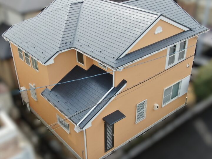 屋根遮熱フッ素塗装工事｜25034_岡山市南区F様