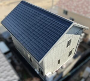 25031_岡山市南区Ｋ様｜屋根無機ハイブリッド塗装工事