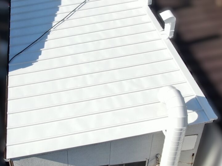 25032_岡山市北区店舗　屋根塗装工事