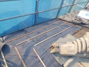 屋根葺き替え工事