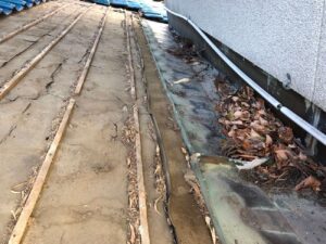 屋根下地の劣化