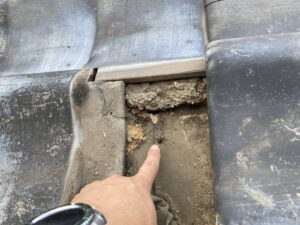 防水シートの劣化