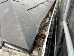 雨樋つまり｜屋根リフォーム｜岡山