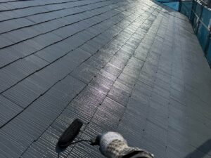 上塗り塗装｜屋根塗装岡山