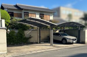 カーポート新設工事｜25044_岡山県岡山市北区K様