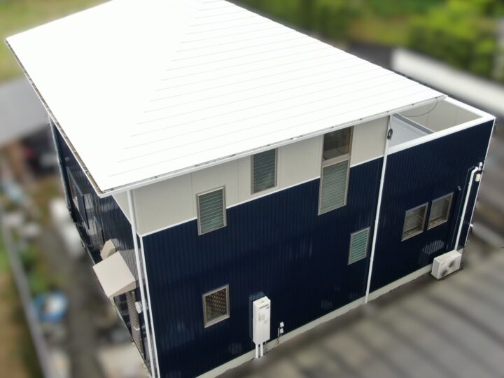 屋根フッ素塗装工事｜25045_岡山県赤磐市S様