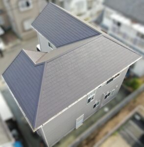 屋根遮熱無機塗装工事｜25043_岡山県岡山市中区O様