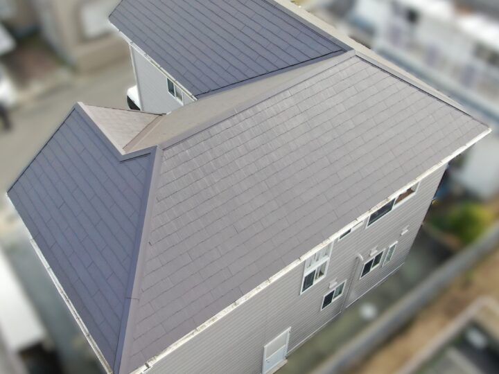 屋根遮熱無機塗装工事｜25043_岡山県岡山市中区O様