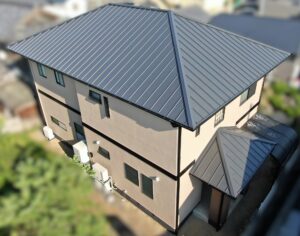 屋根カバー工法工事｜26002_岡山市北区K様