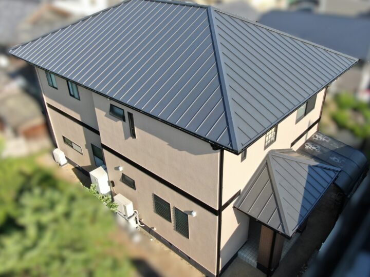 屋根カバー工法工事｜26002_岡山市北区K様