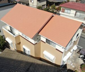 屋根フッ素塗装工事｜26006_岡山市南区N様