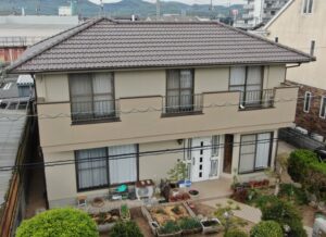 屋根無機塗装工事｜26007_岡山市中区S様