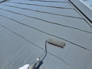 上塗り｜屋根塗装｜岡山