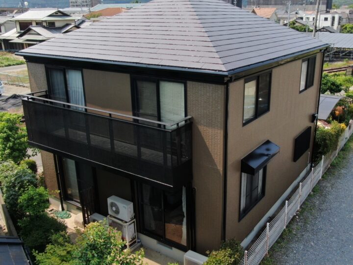 屋根フッ素塗装工事｜26010_岡山市北区Y様