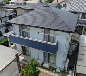 屋根フッ素塗装工事｜26011_岡山市北区M様