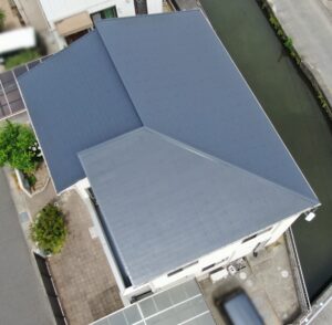 岡山市｜屋根塗装｜施工後