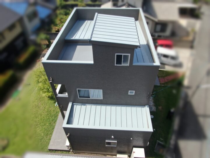 屋根遮熱無機塗装工事｜26016_岡山市南区F様