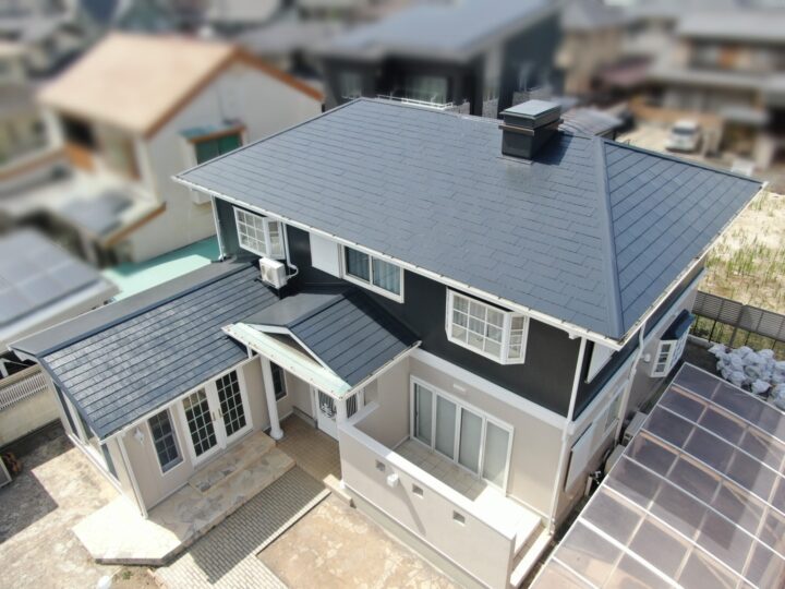 屋根遮熱フッ素塗装工事｜26014_岡山市中区M様