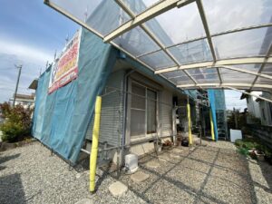 足場設置|岡山|屋根塗装|外装リフォーム