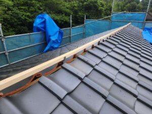 岡山市北区｜屋根葺き替え工事