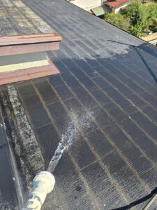 雨漏り|岡山市北区|散水試験