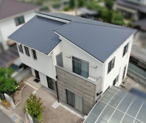 岡山市南区屋根施工後｜屋根塗装