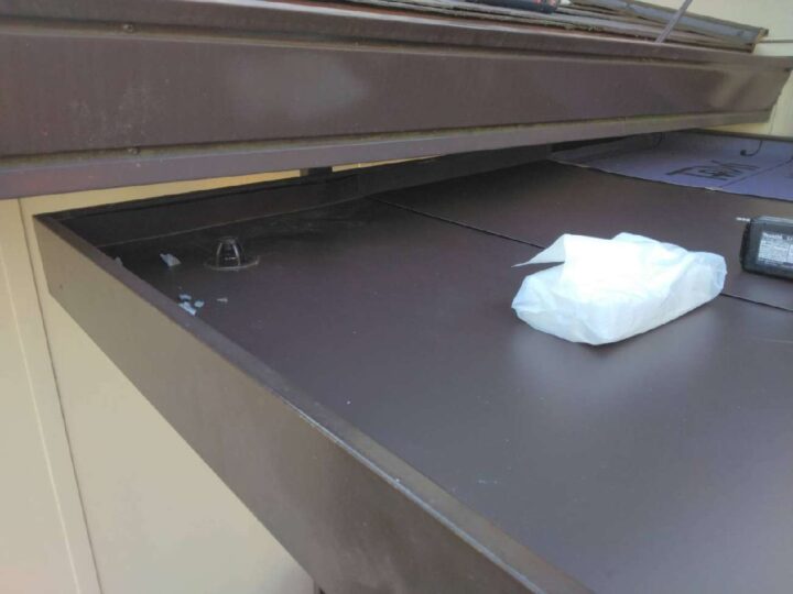 金属屋根取り付け