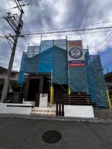 岡山市北区K様 屋根塗装工事 屋根材:スレート 使用塗料 遮熱無機塗料