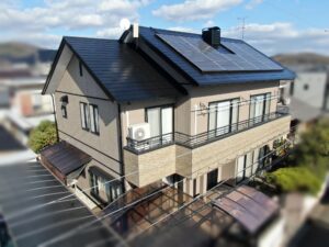 屋根無機ハイブリッド塗装工事｜岡山市中区I様_26026