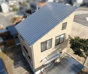 屋根無機ハイブリッド塗装工事｜岡山市中区H様_26028