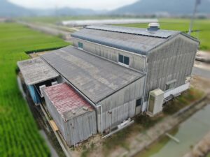 岡山市南区|屋根塗装|倉庫