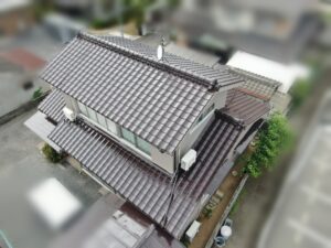 岡山市中区｜Ｈ様邸｜屋根塗装工事｜9月初旬完工