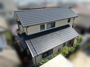 屋根フッ素塗装工事｜岡山市南区A様_26039
